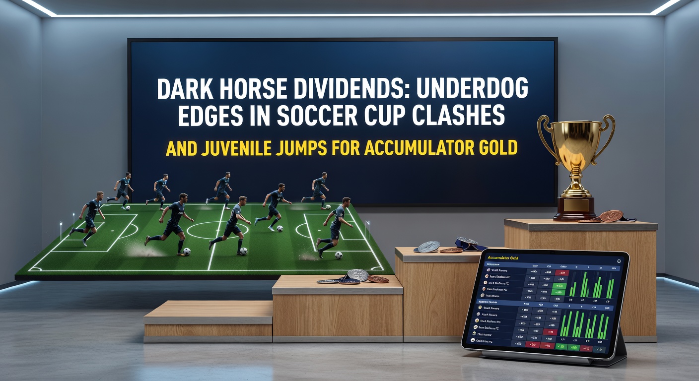 A young juvenile horse leaps a hurdle mid-race, kicking up turf with a pack of competitors trailing, embodying the high-stakes unpredictability of novice jumps